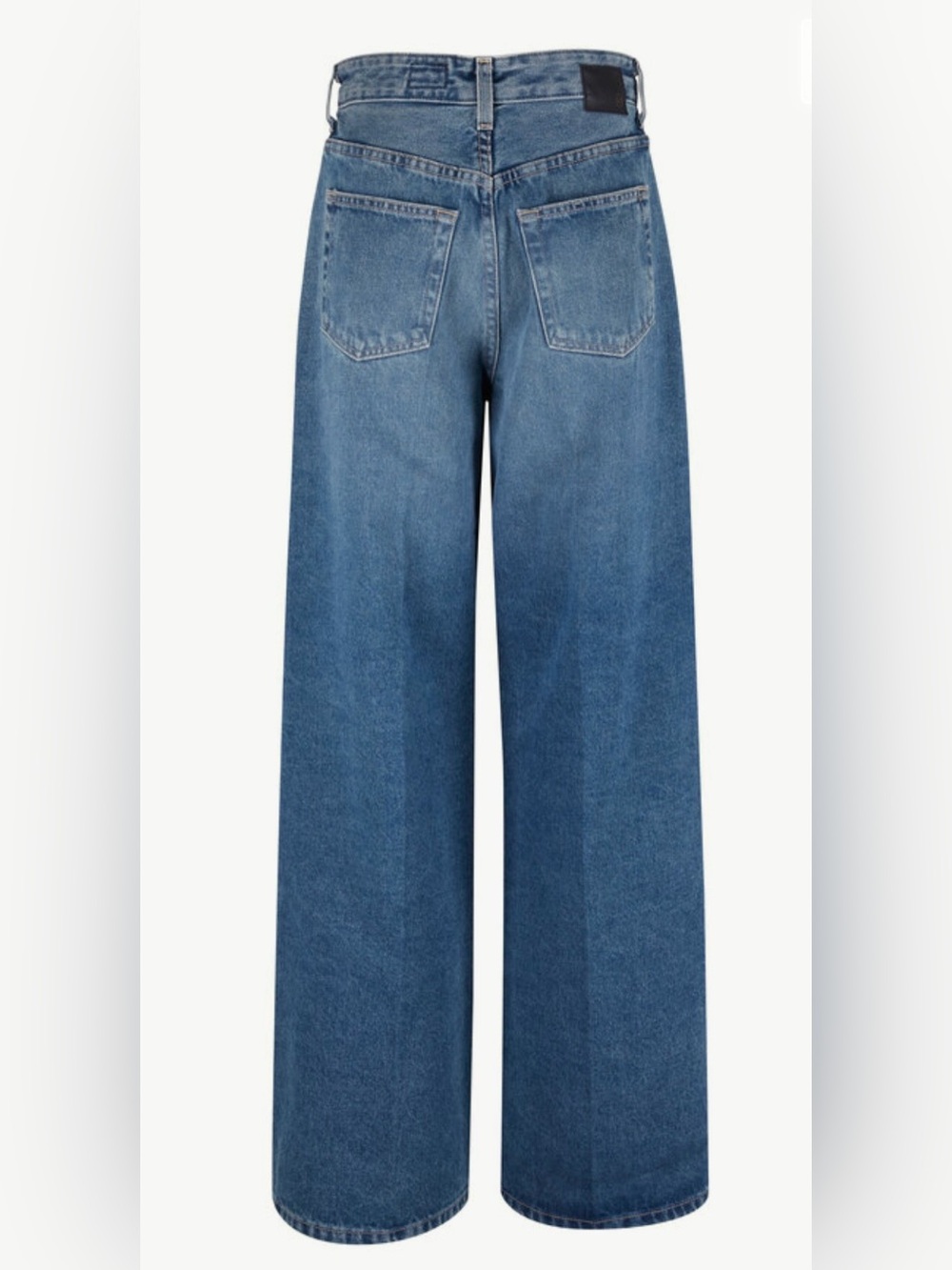 Ag Adriano Goldschmied Deven High Waist Ultra Wide-Leg Denim sz 26 - Picture 2 of 10